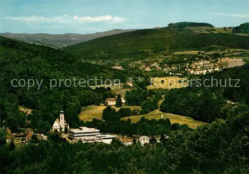 AK / Ansichtskarte Bad_Brueckenau Panorama mit Staatsbad Kurmittelhaus Bad_Brueckenau