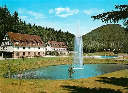 AK / Ansichtskarte Schoenau_Pfalz Heilsbach Jugendbildungs  und Freizeitstaette Schoenau Pfalz