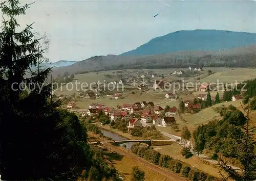 AK / Ansichtskarte Huzenbach Panorama Murgtal Schwarzwald Huzenbach