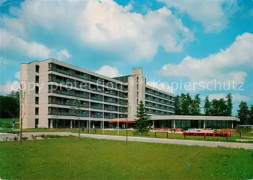 AK / Ansichtskarte Bad_Schussenried Kurklinik am Wald Bad_Schussenried