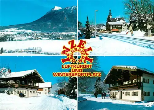 AK / Ansichtskarte Inzell Winterpanorama Kurort Wintersportplatz Bayerische Alpen Inzell