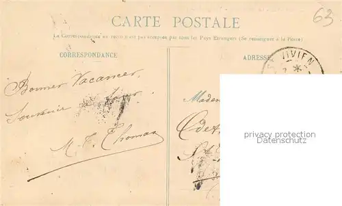 AK / Ansichtskarte Le_Mont Dore Vue generale Le_Mont Dore