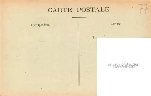 AK / Ansichtskarte Meaux_Seine_et_Marne Inondations de 1920 Promenades des Trinitaires Meaux_Seine_et_Marne