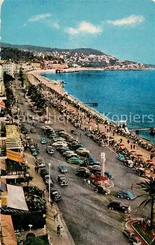 AK / Ansichtskarte Nice_Alpes_Maritimes La Promenade des Anglais et le Mont Boron Nice_Alpes_Maritimes