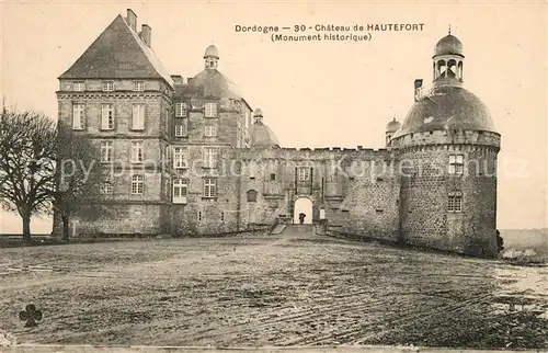 AK / Ansichtskarte Dordogne Chateau de Hautefort Dordogne