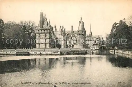 AK / Ansichtskarte Maintenon Le Chateau facade meridionale Maintenon