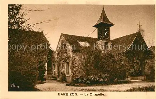 AK / Ansichtskarte Barbizon La_Chapelle Barbizon