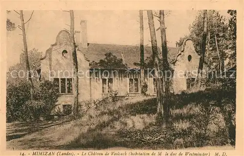 AK / Ansichtskarte Mimizan_Landes Le Chateau de Voolsack Mimizan_Landes