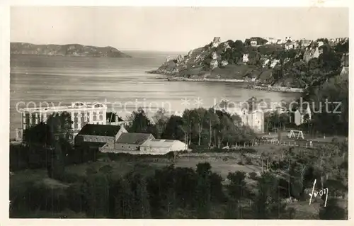 AK / Ansichtskarte Perros Guirec Hauteurs verdoyantes entourant la plage de Trestraou Perros Guirec
