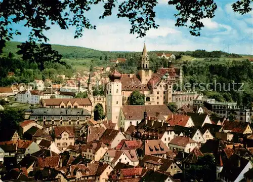 AK / Ansichtskarte Sigmaringen Ortsansicht Sigmaringen