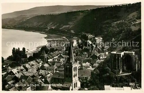 AK / Ansichtskarte Bacharach_Rhein Wernerkapelle Bacharach Rhein
