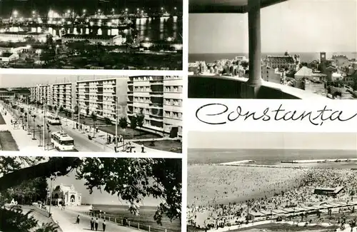 AK / Ansichtskarte Constanta Strand Wohnbl?cke Constanta