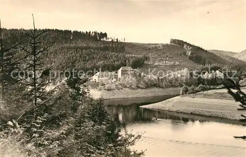 AK / Ansichtskarte Hohenwarte Saaletalsperre Hotel Linkenm?hle Hohenwarte