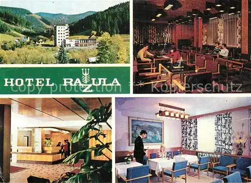 AK / Ansichtskarte Velke_Karlovice Hotel Razula Velke Karlovice