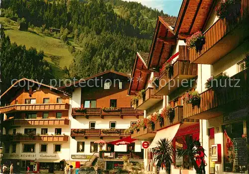 AK / Ansichtskarte Zell_Ziller_Tirol Ortspartie  Zell_Ziller_Tirol