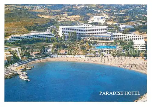 AK / Ansichtskarte Rodos Para Fliegeraufnahme Paradies Hotel Rodos