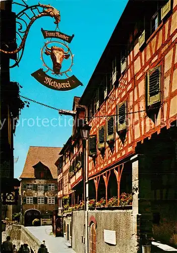 AK / Ansichtskarte Meersburg_Bodensee Steigstrasse Meersburg Bodensee