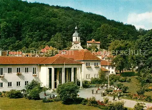 AK / Ansichtskarte Bad_Sooden Allendorf Kurpark Bad_Sooden Allendorf