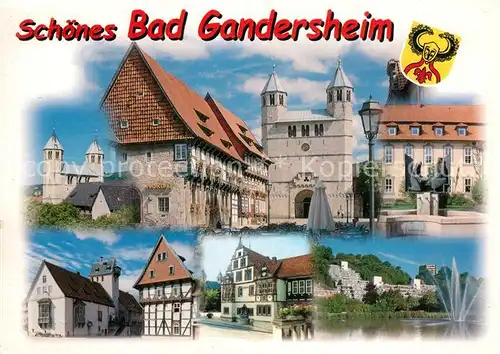 AK / Ansichtskarte Bad_Gandersheim  Bad_Gandersheim