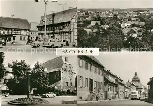 AK / Ansichtskarte Harzgerode Schlo? Oberstrasse Harzgerode