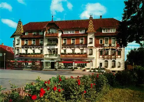 AK / Ansichtskarte Bonndorf_Schwarzwald Schwarzwald Hotel  Bonndorf Schwarzwald