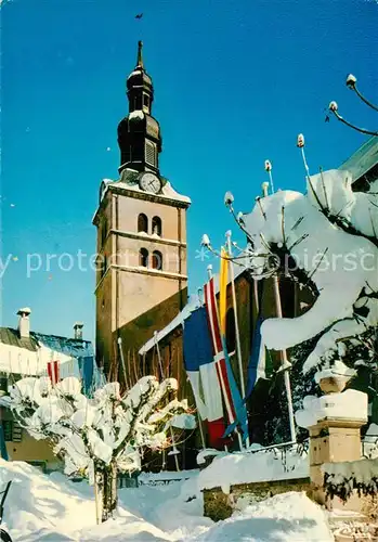 AK / Ansichtskarte Megeve Eglise Megeve