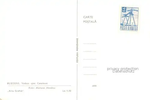 AK / Ansichtskarte Busteni  Busteni