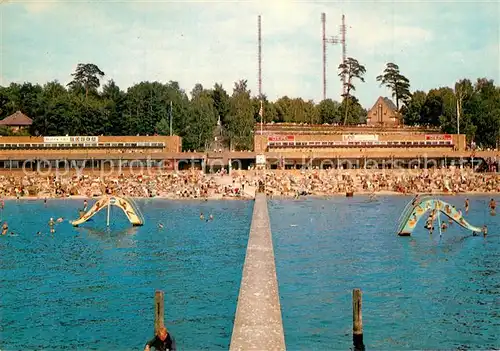 AK / Ansichtskarte Berlin Strandbad Wannsee Berlin