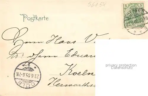 AK / Ansichtskarte Boppard_Rhein Panorama Boppard Rhein