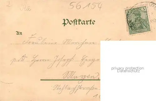 AK / Ansichtskarte Boppard_Rhein Panorama Boppard Rhein