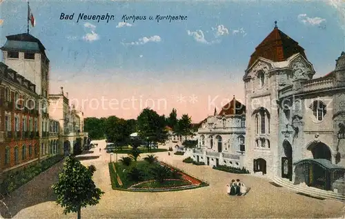 AK / Ansichtskarte Bad_Neuenahr Ahrweiler Kurhaus und Kurtheater Bad_Neuenahr Ahrweiler