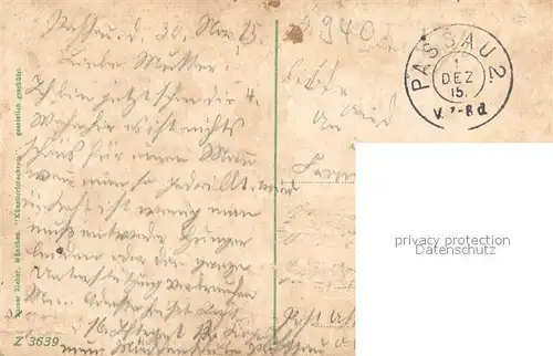 AK / Ansichtskarte Passau Prinz Regent Luitpold Bruecke ueber die Donau Passau