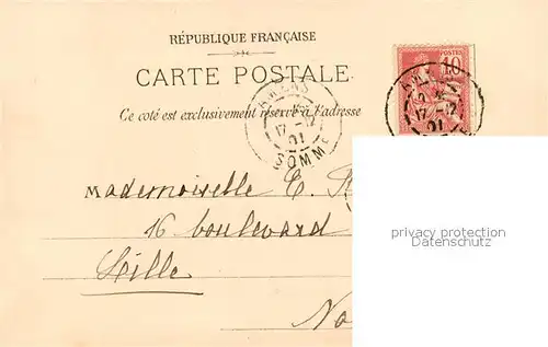 AK / Ansichtskarte Amiens Palais de Justice Amiens