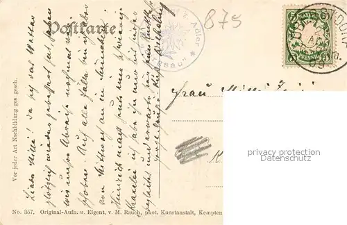 AK / Ansichtskarte Oberstdorf Altes Bauernhaus im Birgsautal Alpenpanorama Oberstdorf