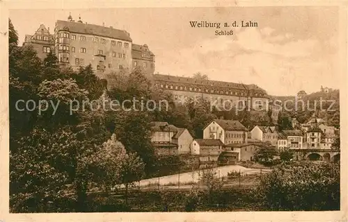 AK / Ansichtskarte Weilburg Schloss Weilburg