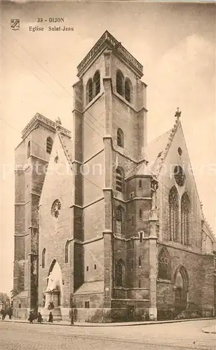 AK / Ansichtskarte Dijon_Cote_d_Or Eglise Saint Jeau Dijon_Cote_d_Or