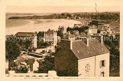 AK / Ansichtskarte Saint Cast le Guildo Vue generale sur les Mielles et la plage Saint Cast le Guildo