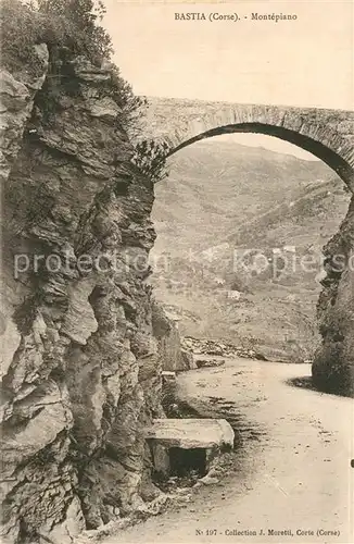 AK / Ansichtskarte Bastia Montepiano Pont Bastia