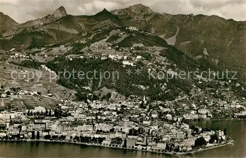 AK / Ansichtskarte Montreux_VD Dent de Jaan et Rochers de Naye Montreux VD