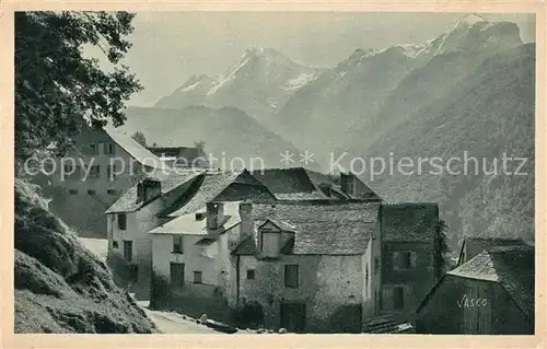 AK / Ansichtskarte Les_Pyrenees_Region Aas et le Pic de Ger 