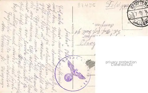 AK / Ansichtskarte Kempten_Allgaeu St Lorenzkirche Kempten Allgaeu