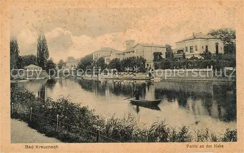 AK / Ansichtskarte Bad_Kreuznach Partie an der Nahe Bad_Kreuznach