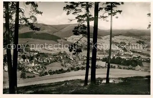 AK / Ansichtskarte Baiersbronn_Schwarzwald Panorama Baiersbronn Schwarzwald