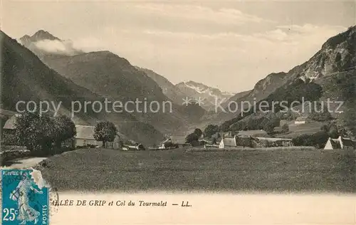 AK / Ansichtskarte Col_du_Tourmalet Vallee de Grip  Col_du_Tourmalet