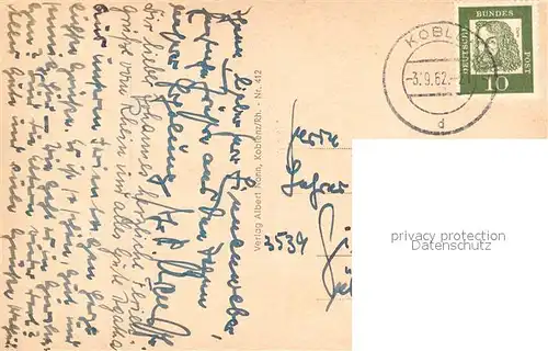 AK / Ansichtskarte Ehrenbreitstein Festung Schiffsverkehr Ehrenbreitstein