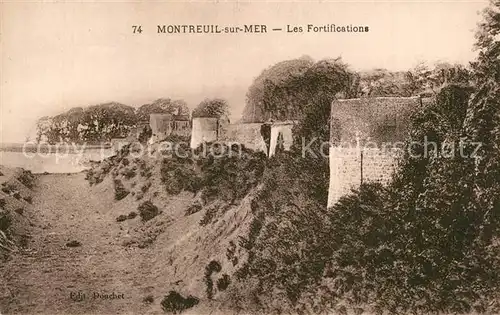 AK / Ansichtskarte Montreuil_sur_Mer Les Fortifications Montreuil_sur_Mer