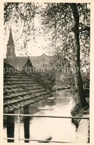 AK / Ansichtskarte Le_Bugue Perspective sur le clocher Le_Bugue