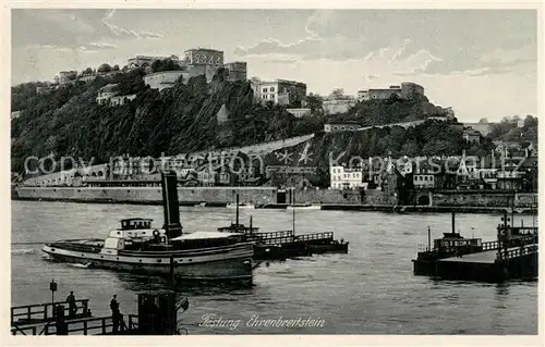 AK / Ansichtskarte Ehrenbreitstein Festung Ehrenbreitstein