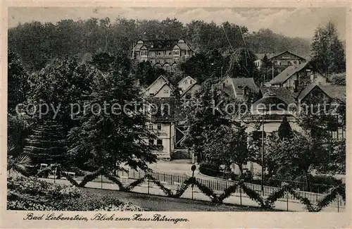 AK / Ansichtskarte Bad_Liebenstein Haus Thueringen Bad_Liebenstein