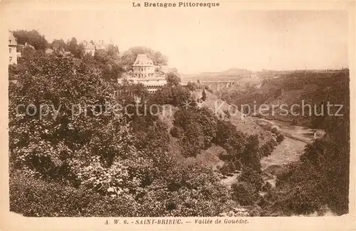 AK / Ansichtskarte Saint Brieuc_Cotes d_Armor Vallee de Gouedic Saint Brieuc_Cotes d